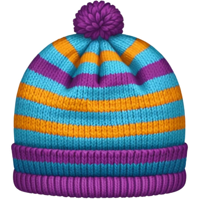 striped hat emoji