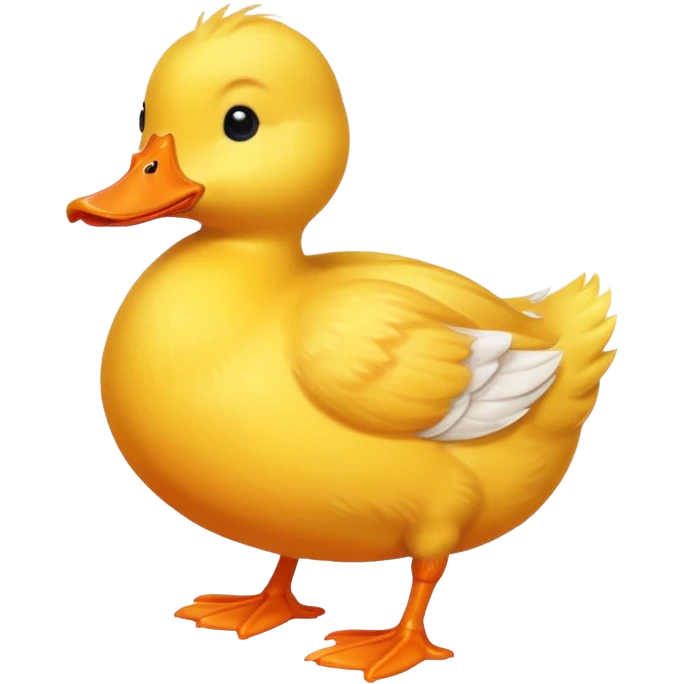 Cute duck emoji