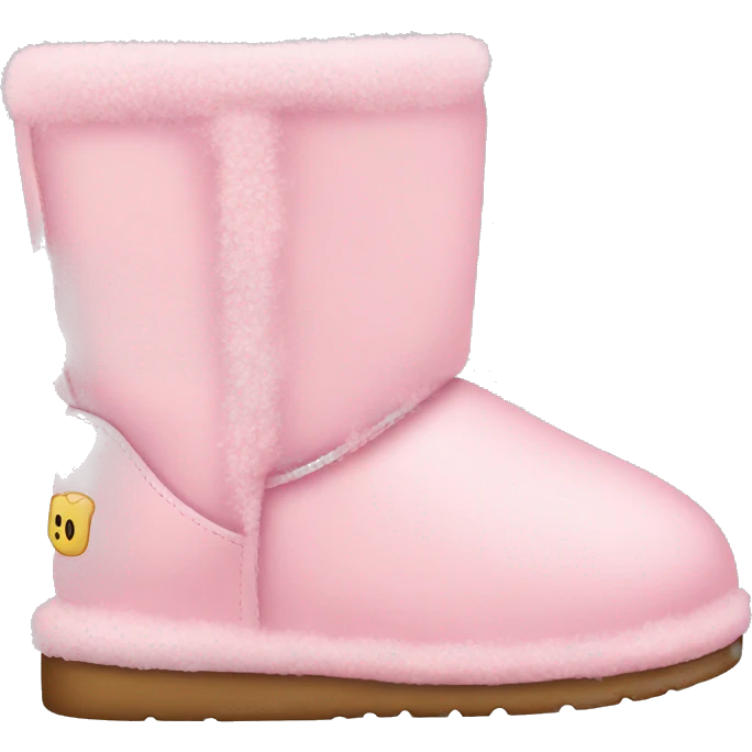 Baby pink uggs emoji