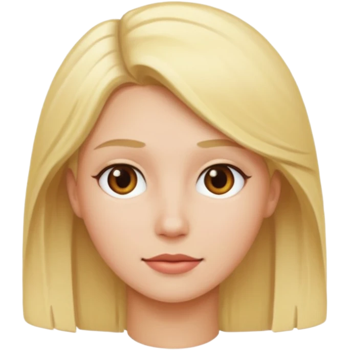 Blonde emoji