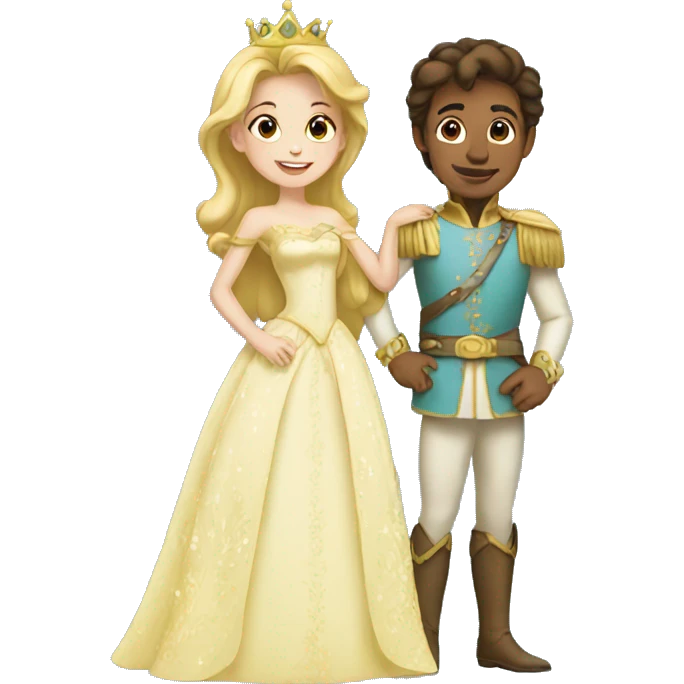  Princess and prince emoji