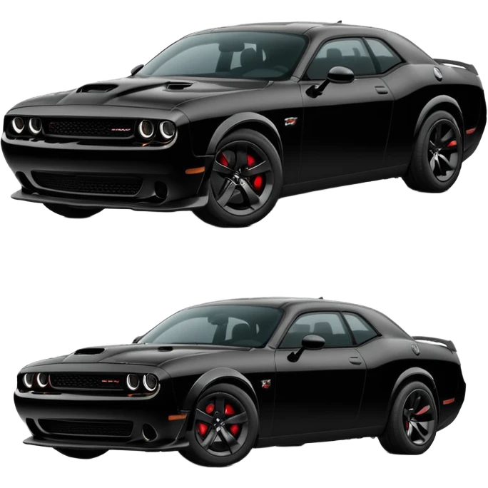 Dodge Challenger hellcat emoji