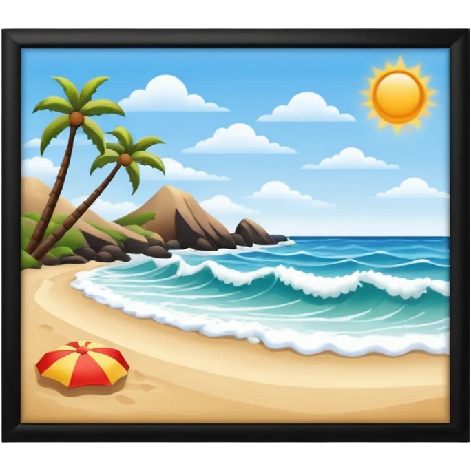 beach emoji