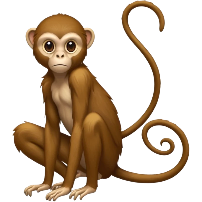 Spider monkey emoji