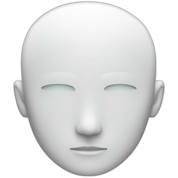 Minimal futuristic plus button emoji