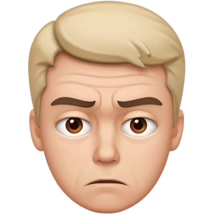 Stressed emoji