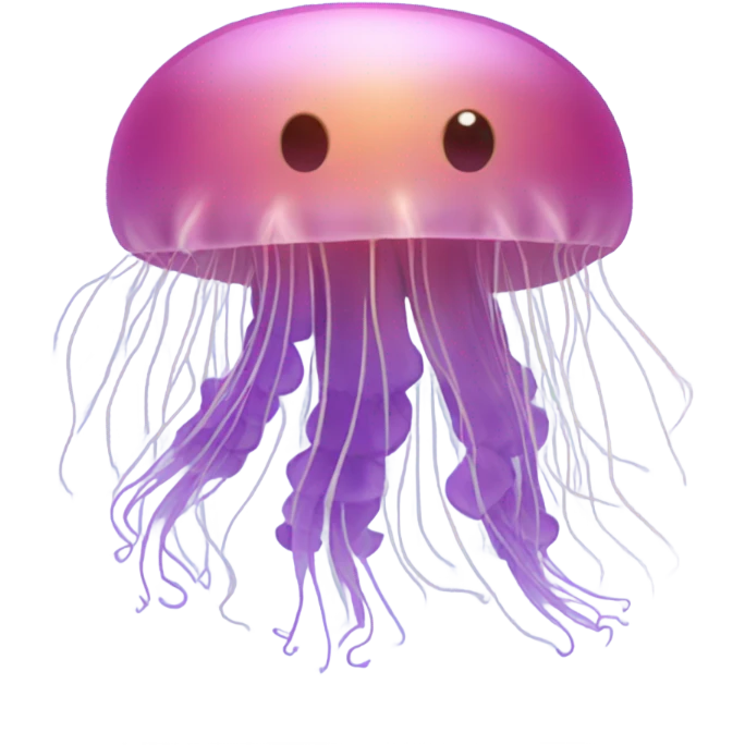 Jellyfish exercising emoji