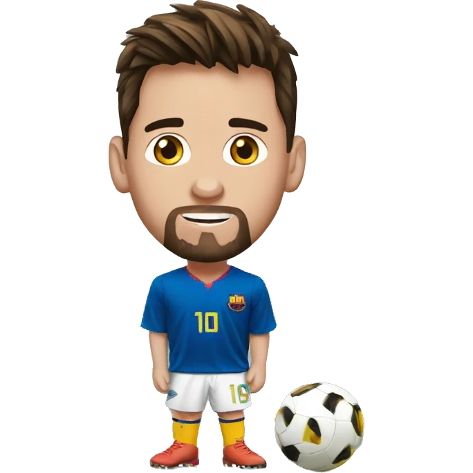 Messi en Afrique  emoji