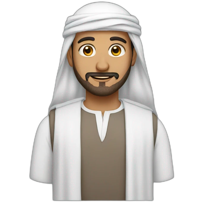Arabic man emoji