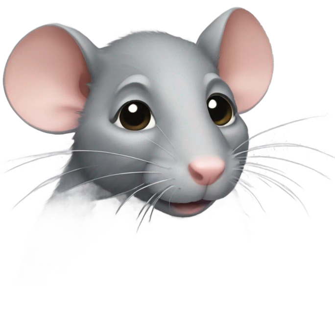 A rat with the name Caden  emoji