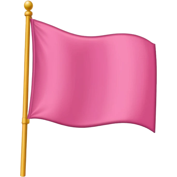 flag  pink plain emoji