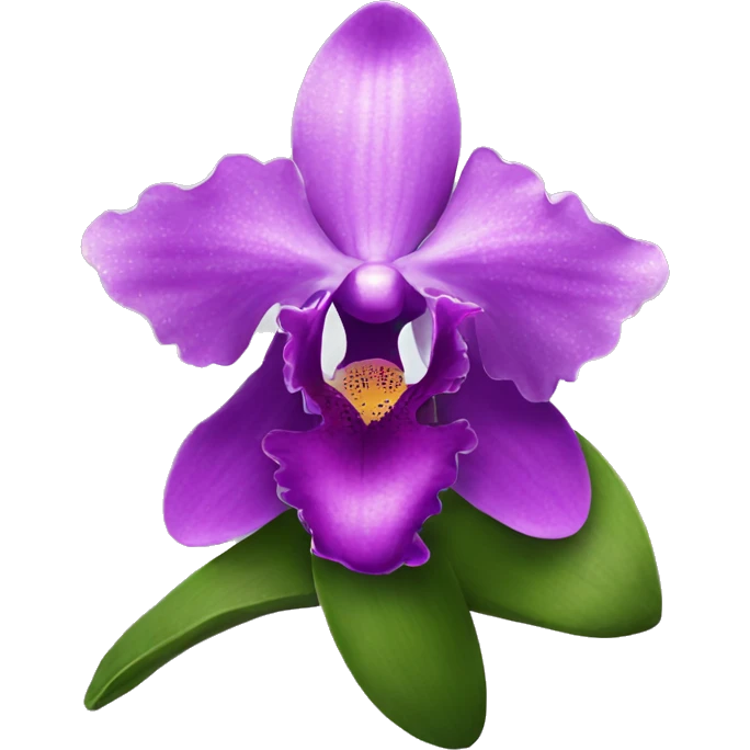 Purple Orchids emoji