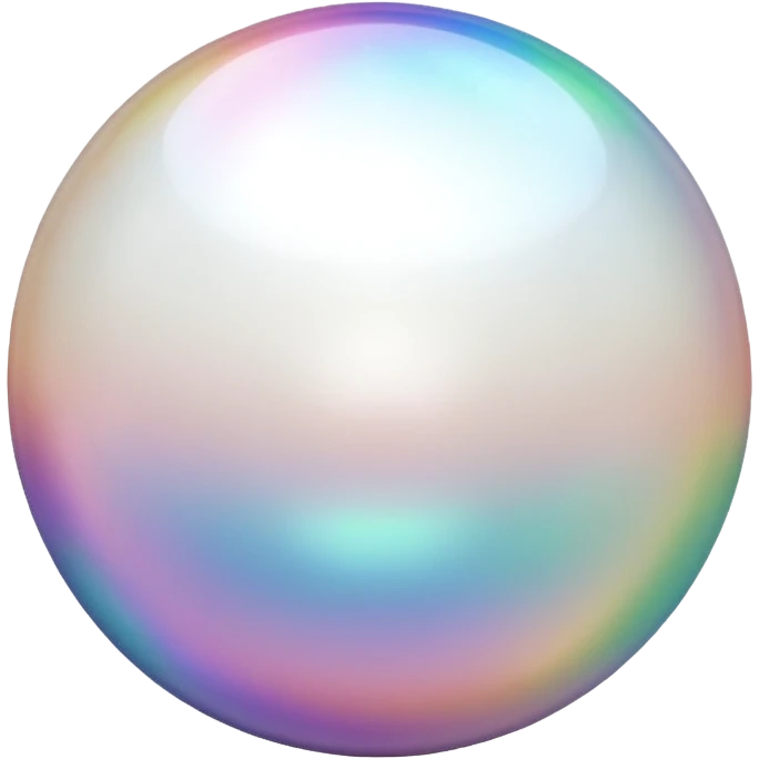 White pearl emoji