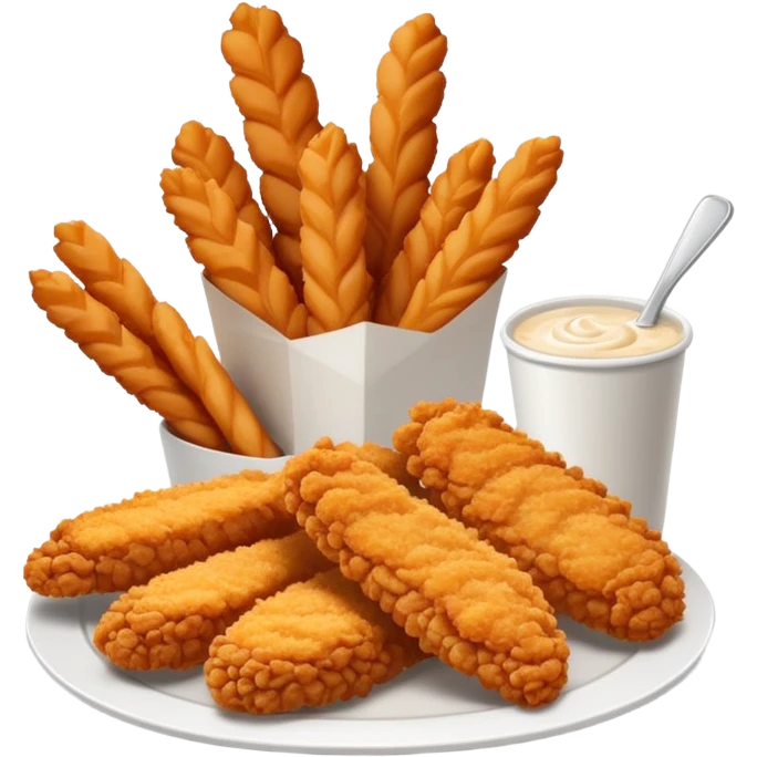 Raising canes 3 piece chicken tender meal with canes bread on the side emoji