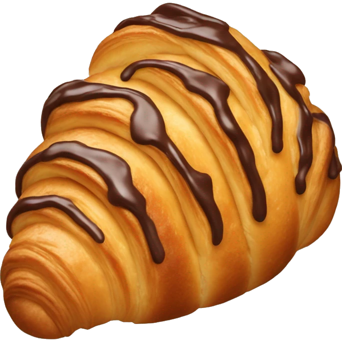 chocolade croissant emoji