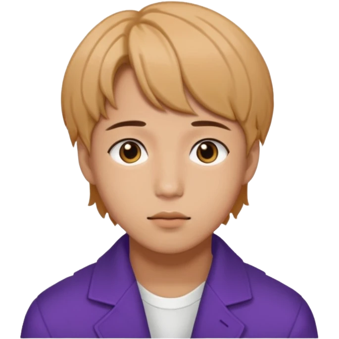 V from bts emoji