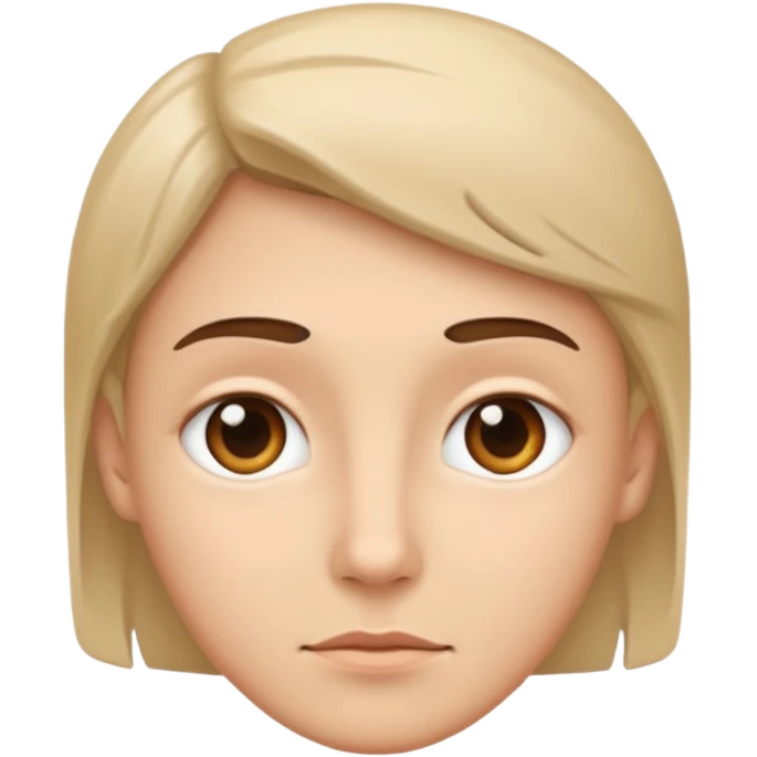 Normal face emoji