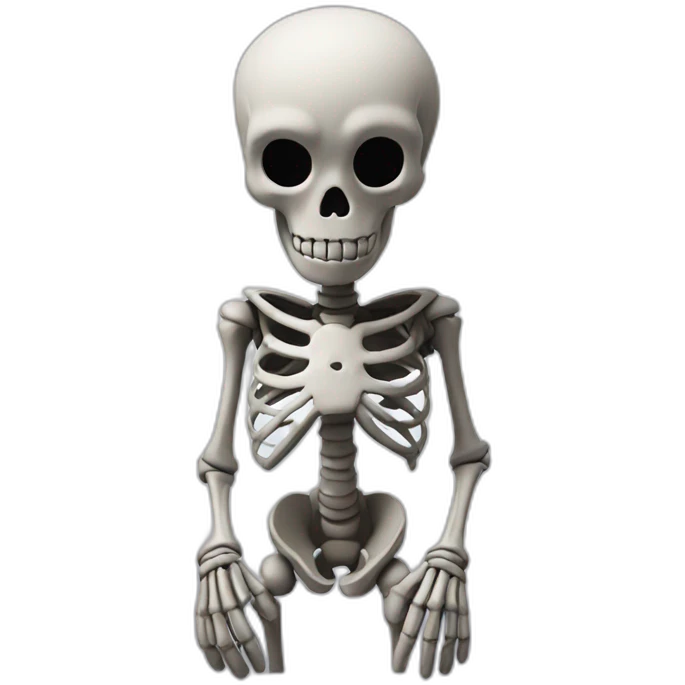 Kaws skeleton fortnite emoji