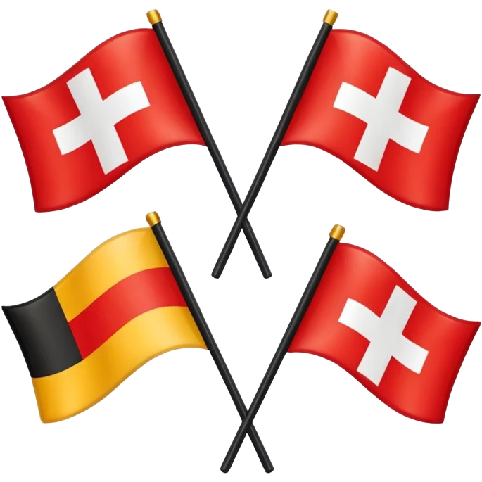 german switzerland flags emoji
