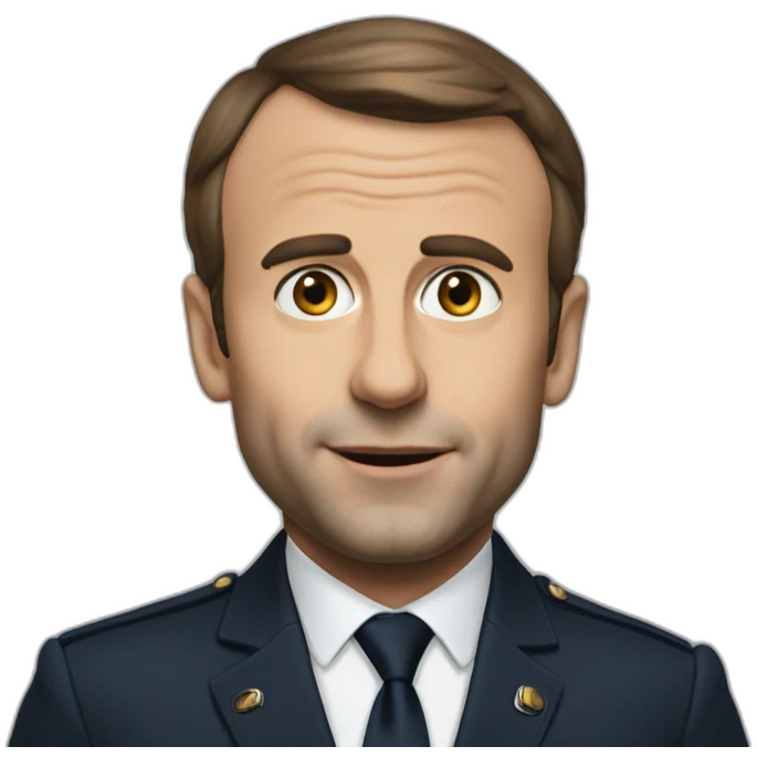 Emanuel Macron emoji