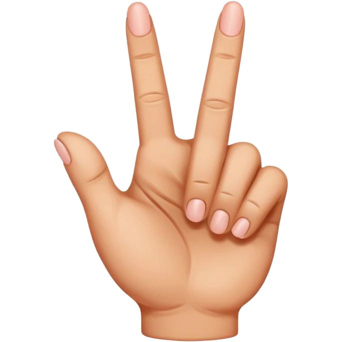 Middle finger emoji
