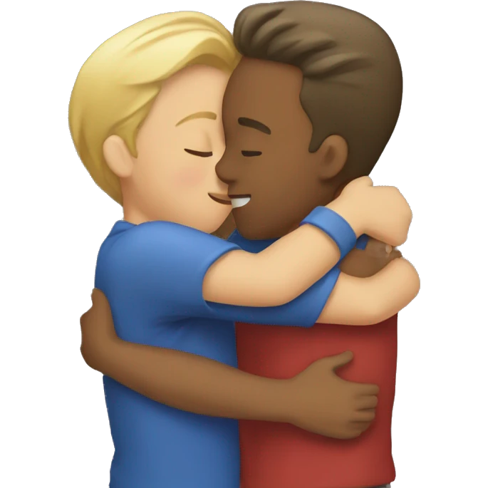 people hugging  emoji