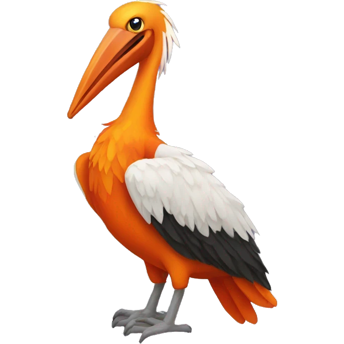 Phoenix + orange Pelican emoji
