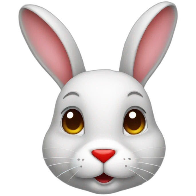 Rabbit with a heart emoji