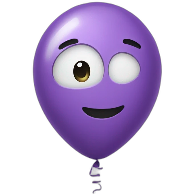 Purple Ballon emoji