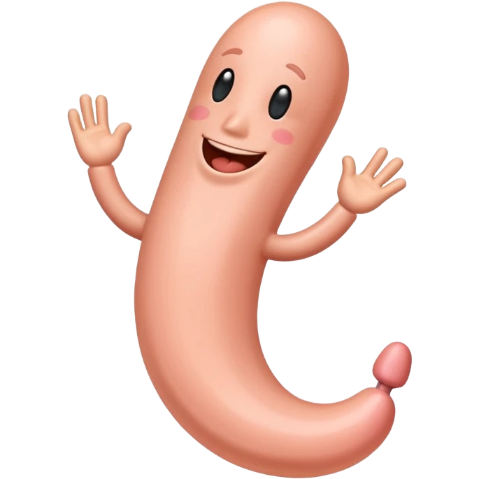 Dancing penis emoji