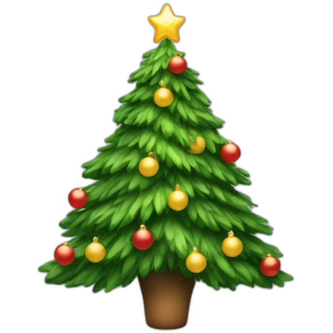christmas tree emoji