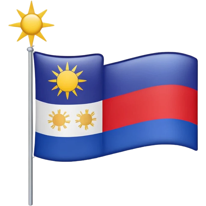 Filipino flag emoji | AI Emoji Generator