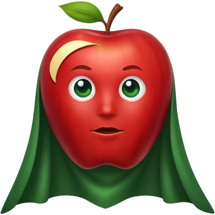 Cape-Wearing Super Fruit emoji