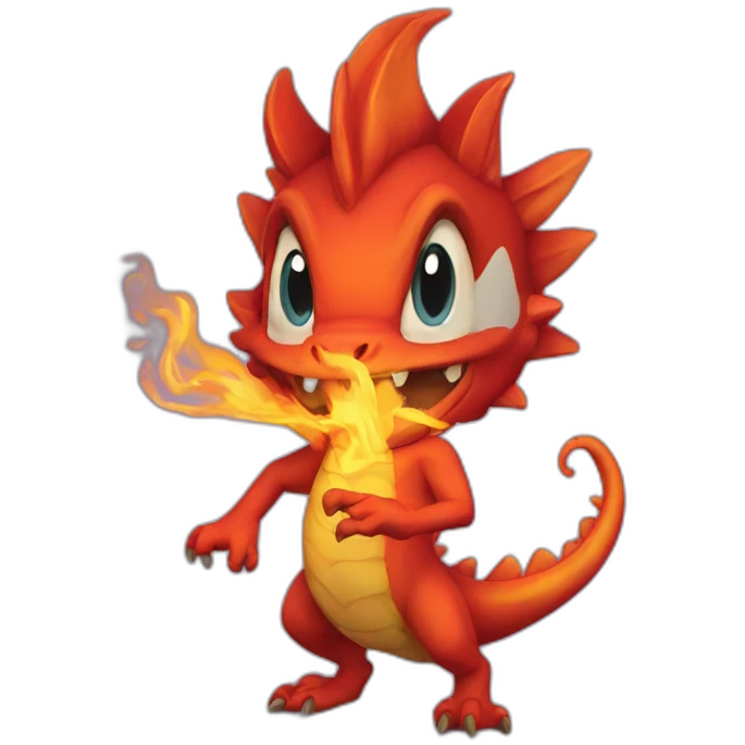 Dracaufeu emoji