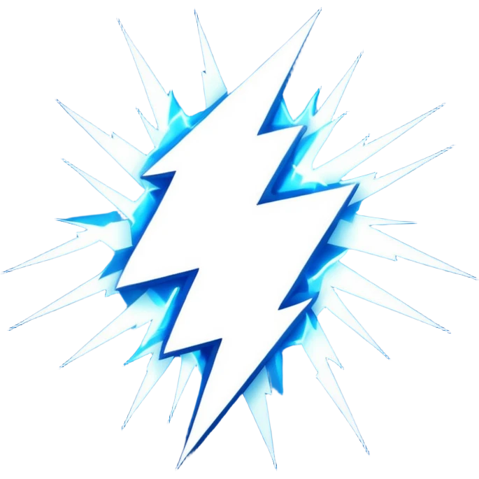 lightning emoji