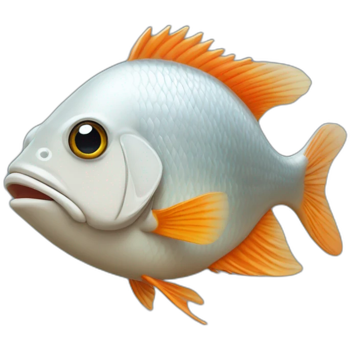 poisson qui réfléchit emoji