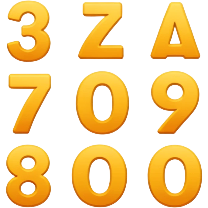Six seven emoji