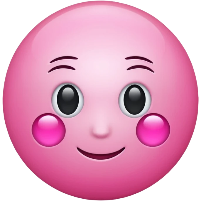 pink sun emoji