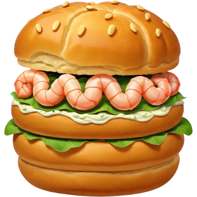 Un choux à la crevette (au lieu d’un choux à la crème) emoji