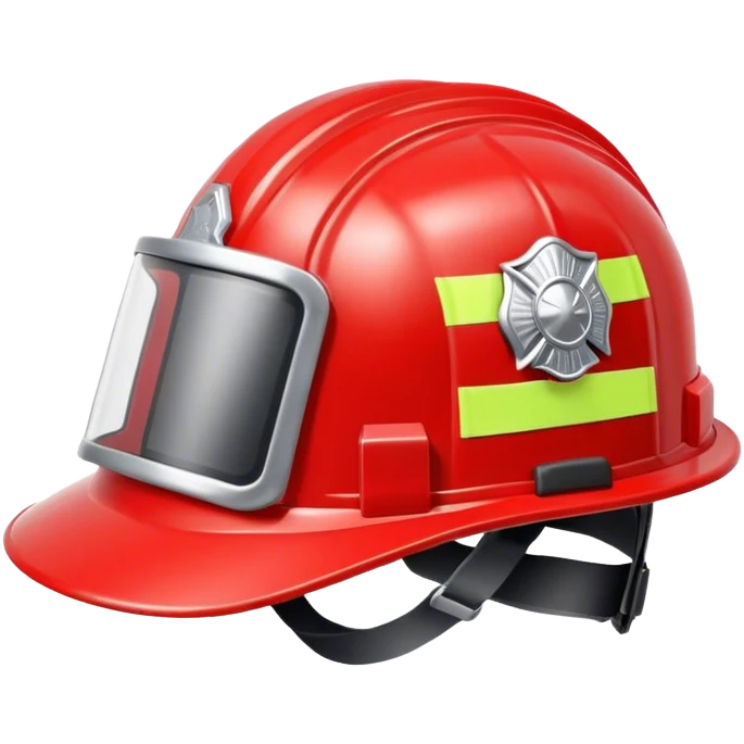 Casque pompiers  emoji