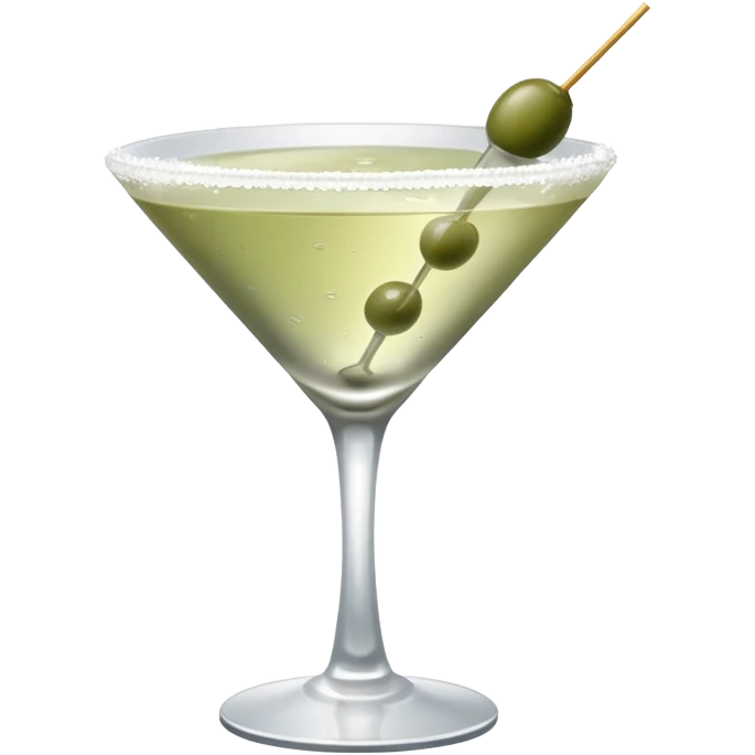 aestetic dirty martini glass emoji