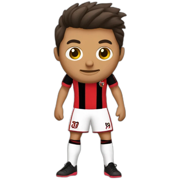 Símbolo do time do Flamengo sem ser uma pessoa emoji