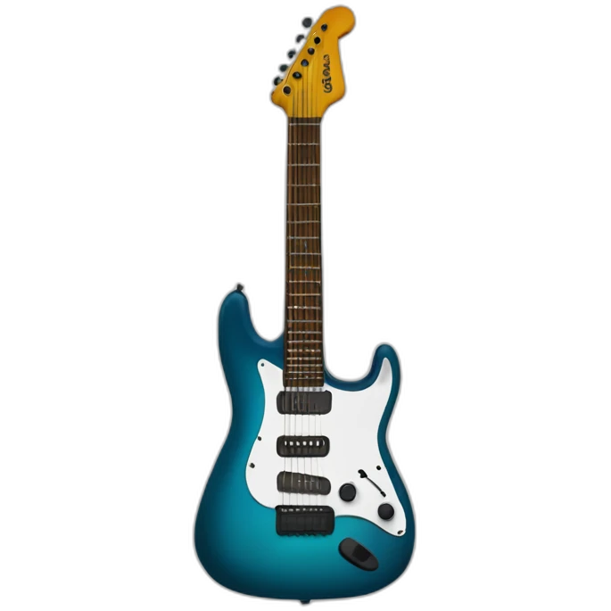guitare électrique emoji