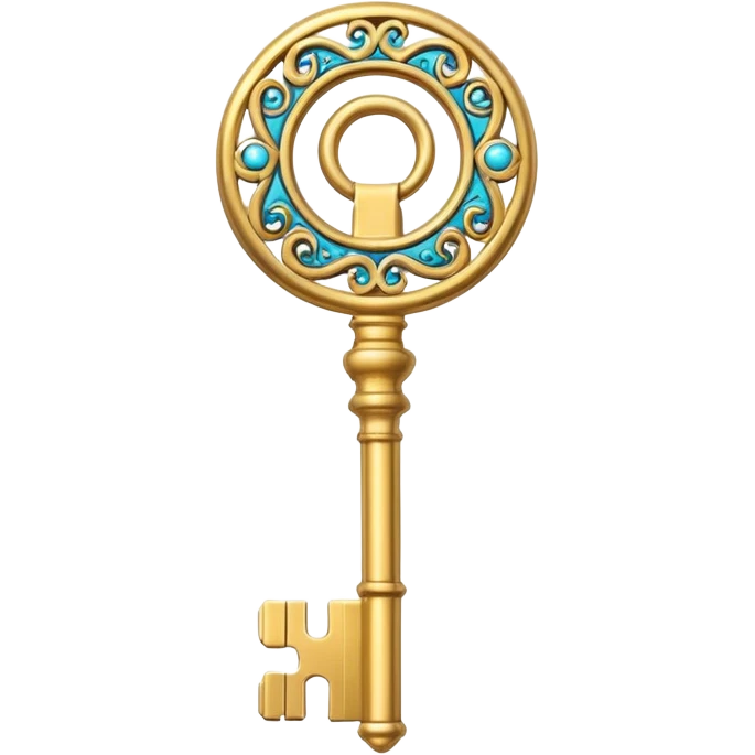 Золотой ключ emoji