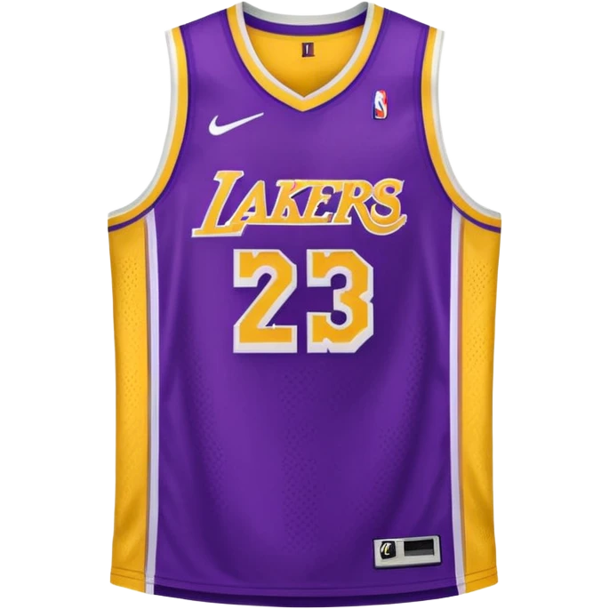 los angeles lakers jersey emoji