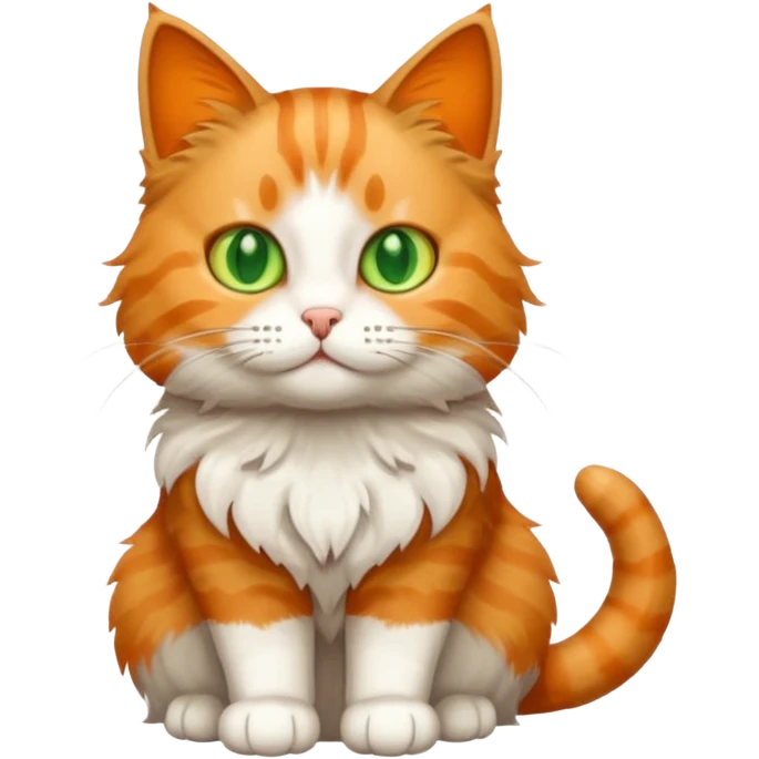 Cat full body emoji