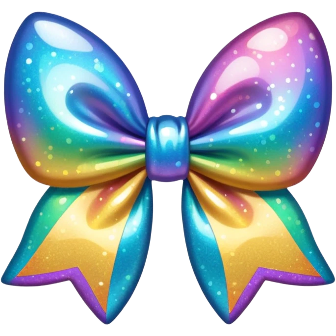 Glitter Bow emoji
