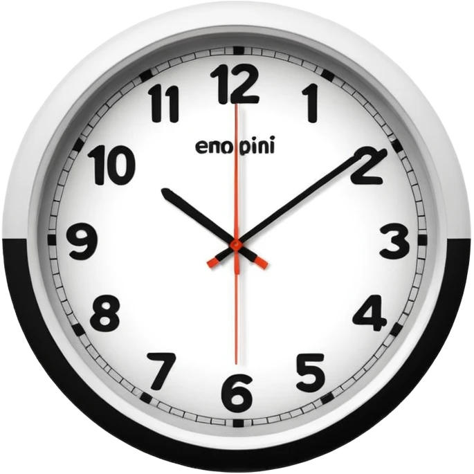wall clock emoji