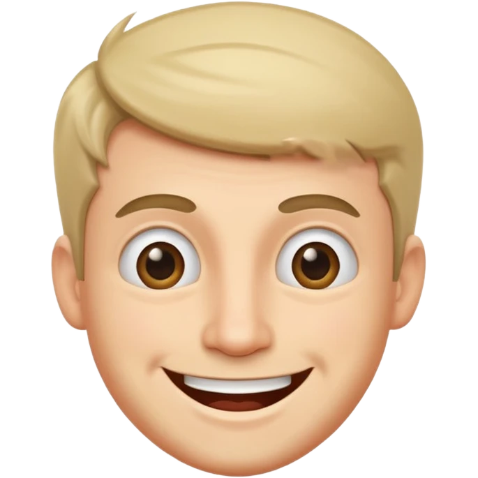 Silly guy emoji