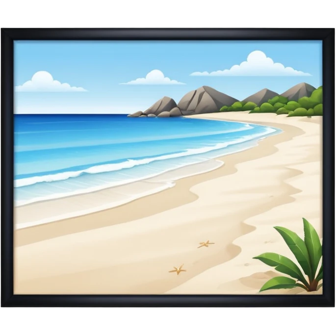 Beach emoji